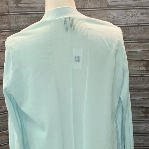 🔥🔥SALE🔥🔥GAP Mint Green Open Front Cardigan Wrap NWT - Picture 3 of 4